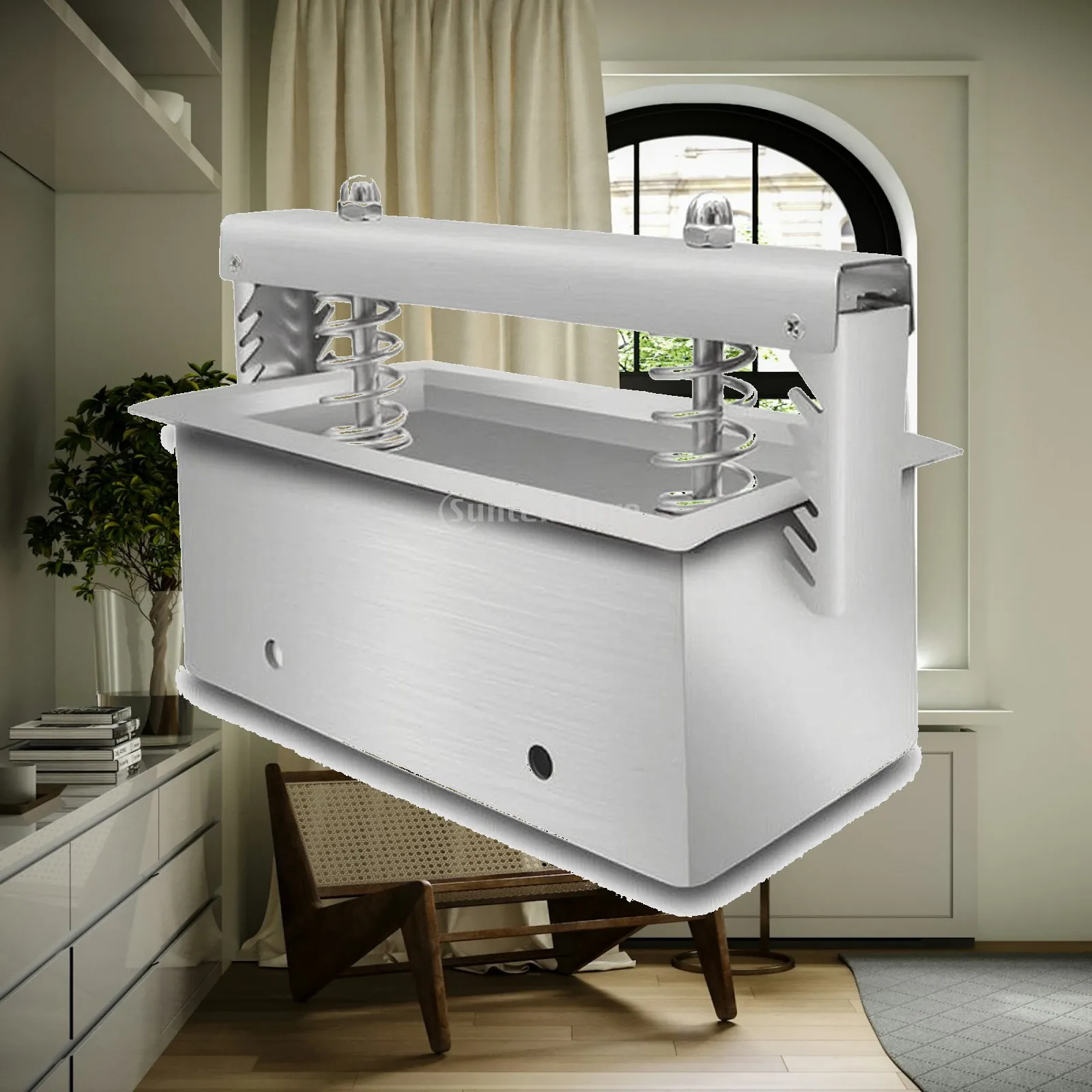 Stainless Steel Meat Press for Uniform Deli Loaves and Terrines with Stable Base Plate Kitchen Tool