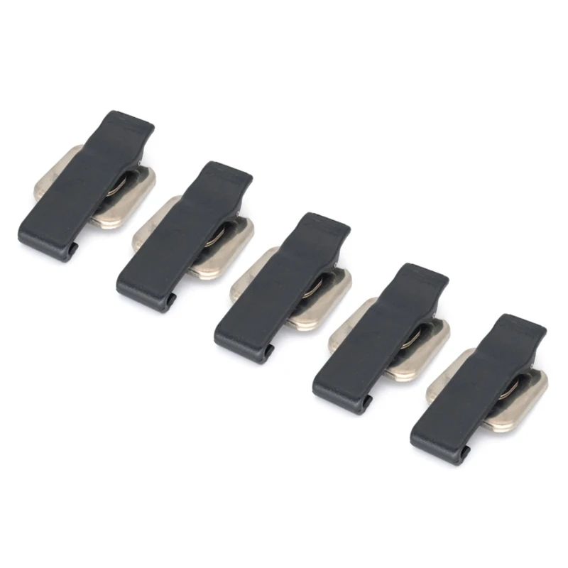 Replacement Battery Belt Clips Clamp Suitable For PMNN4440 Portable Two Way Radio Speakers Microphone, Easy Installation