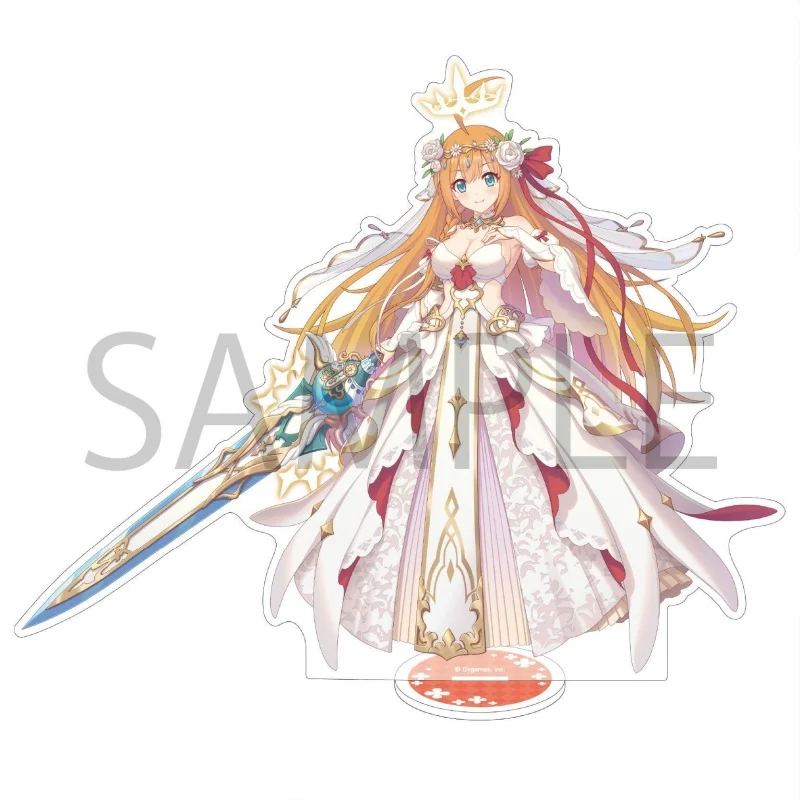 Anime Princess Connect! Re Dive Acrylic Stand Pecorine Kokkoro Karyl Sheffy Cartoon Keychain Model Figure Cosplay Plate Holder