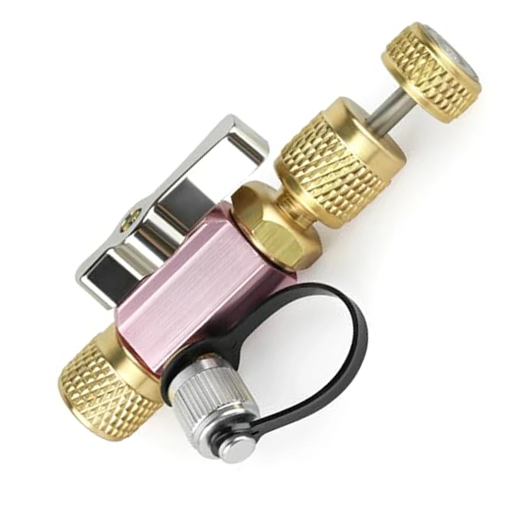 

Maintenance Tasks Valve Core Removal Tool Brass Valve Core Removal Tool Automotive Tool Integrated Vacuum Gauge Port