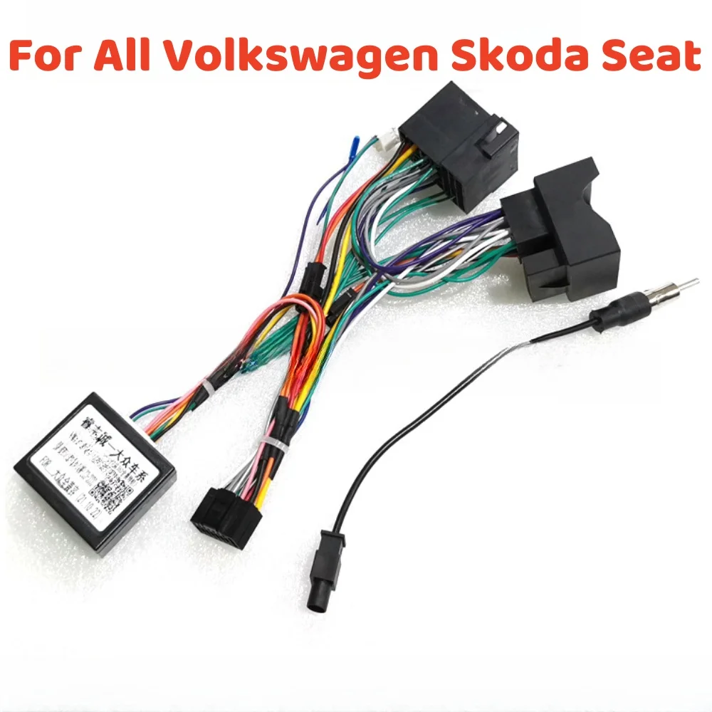 Canbus Box RZ-VW08/ RZ-VW58 Dekoder adaptera do wszystkich samochodów Volkswagen Skoda Seat /Polo/Passat/jetta/Tiguan/Touran Android 2 Din GPS
