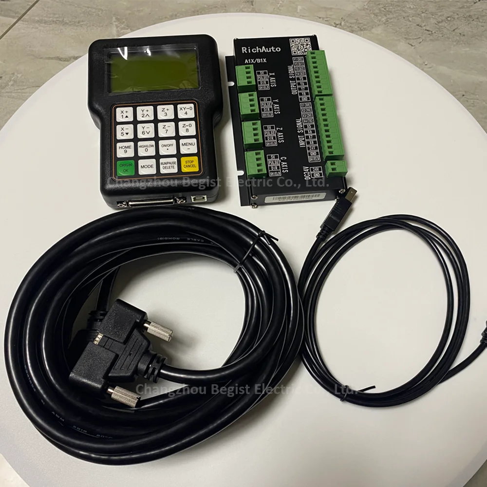 

Cheap CNC Milling Carving Machine Rich Auto A11 Dsp Controller Original For 3 Axis CNC Router Dsp Handle Control System