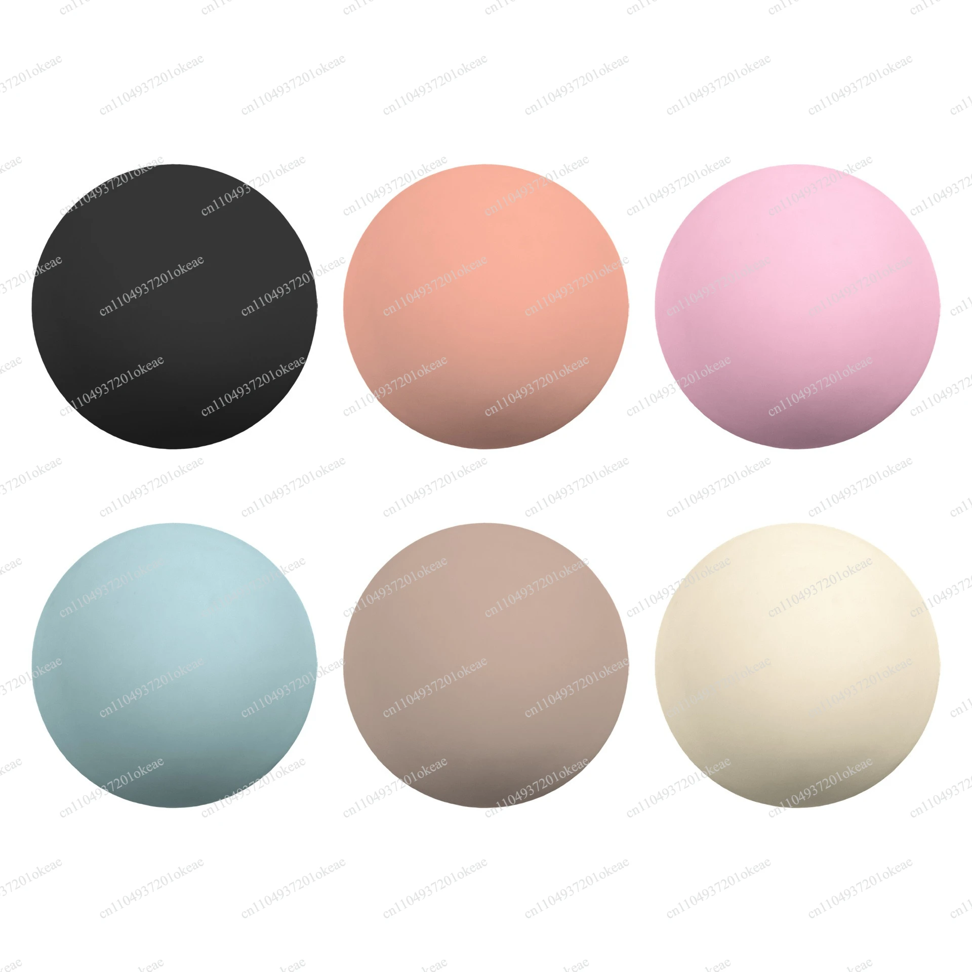 New silicone hemming massage ball, sports yoga muscle relaxation, shoulder, neck and foot massage ball