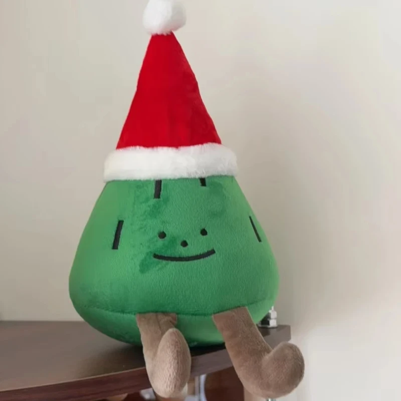 New 2026 Cartoon Christmas Tree Plush Doll Cute Bamboo Shoot Plush Toy Pillow Pendant Plush Pillow Home Decor Birthday Gift