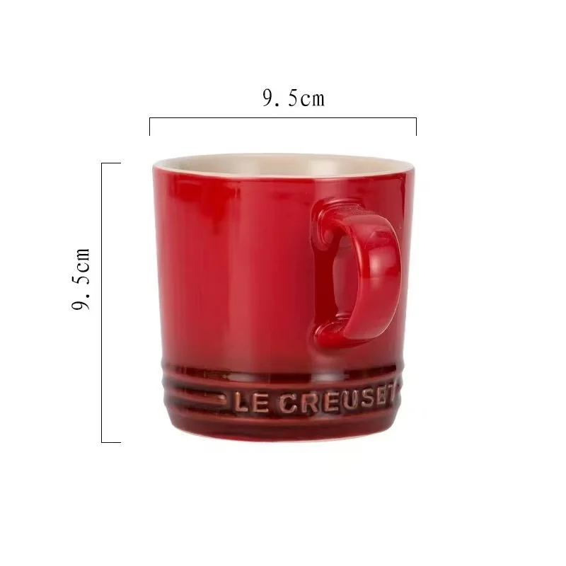 350Ml new Creative Macaron Mug Nordic Style Color Gradient Mug Gradient Color Cool Color Rainbow Cup Ceramic Cups With Hand Gift