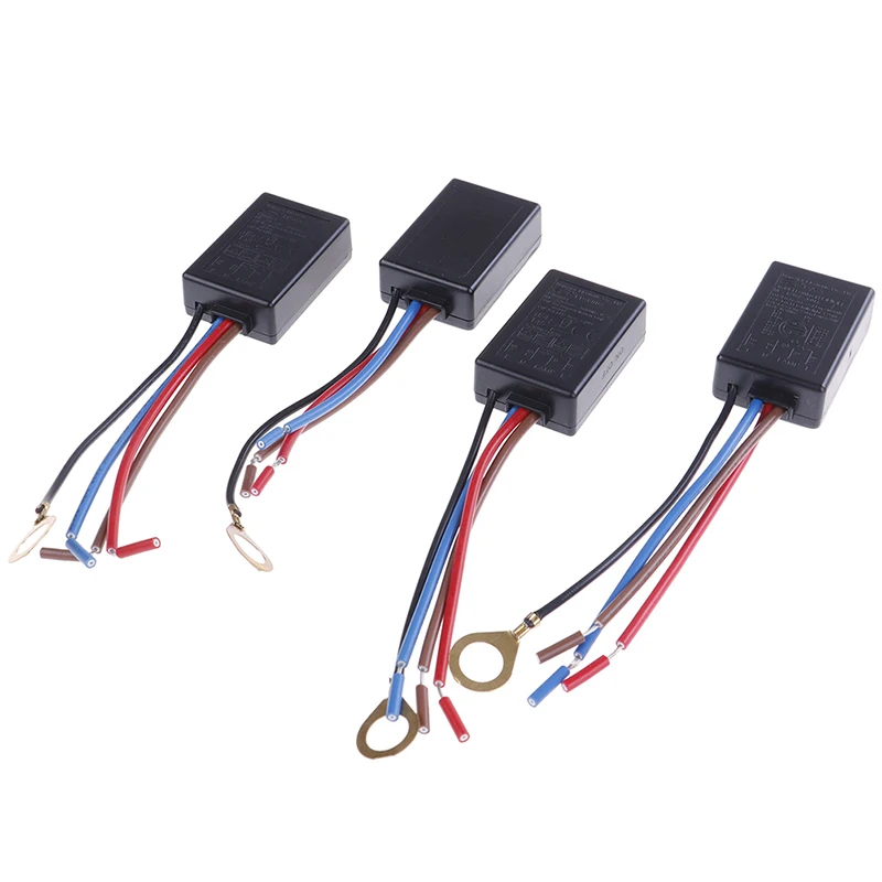 Gradateur intégré 25 ~ 150W de contact de doigt de 3 voies LD-600S pour la lumière de la lampe 3-25W LED de filament de Tungslen entrée 220-240V CA