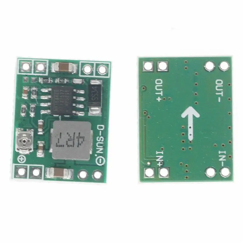 1Pc DC-DC Adjustable Step Down Module Mini MP1584 4.5~28V To 0.8~20V 3A Voltage Reducing Board