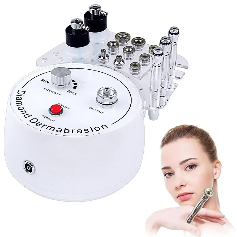 Professional Diamond Microdermabrasion Dermabrasion Machine Water Spray Exfoliation Beauty Machine Wrinkle Face Peeling Machine