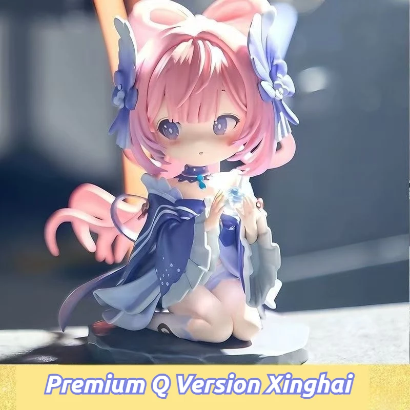 

Q Version Sangonomiya Kokomi Sitting GK Figure Anime Beauty Model TOHO Statue Desktop Decor Collectible Gift for Girls