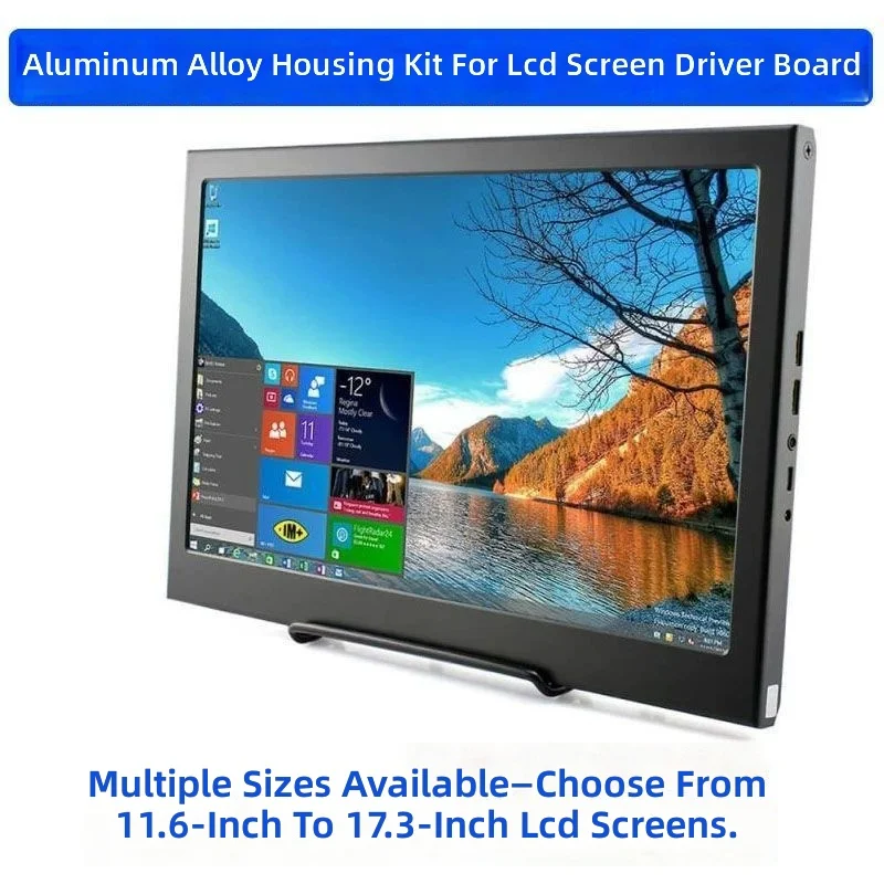 Notebook screen DIY modified portable LCD driver board shell kit expansion split screen sub screen