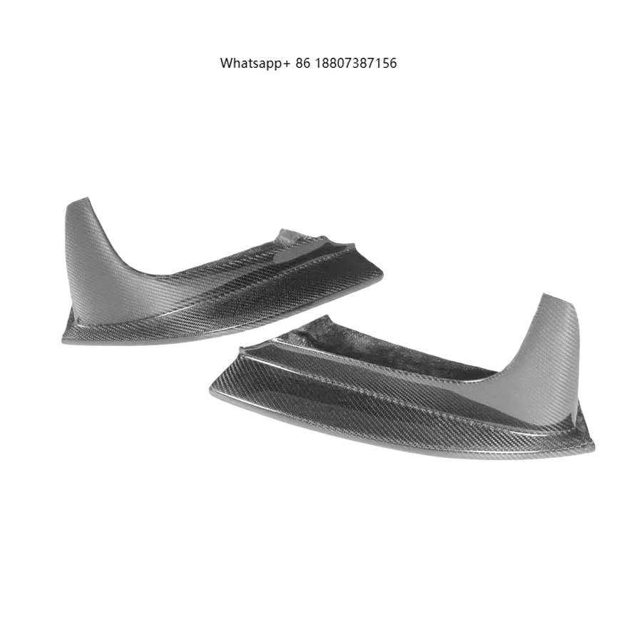 

Suitable for 2011-2013BMW 1 Series E82 1M Carbon Fiber Front Fog Lamp Frame Front Undercover Corner