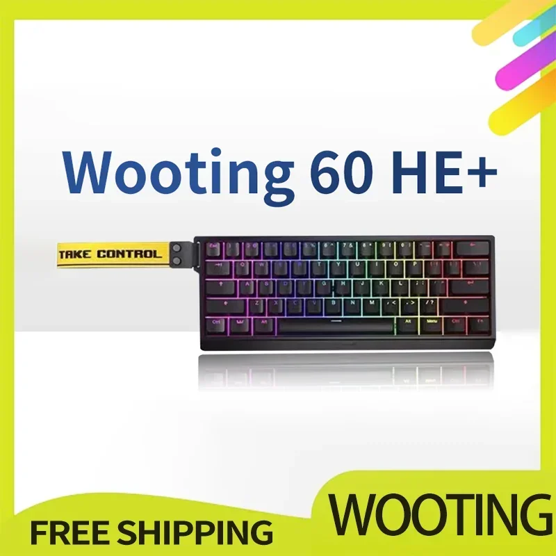 Wooting 60he+ Keyboard Wooting 60 He Guarantee Brand New Magnetic Switch For Varolent E-sports For Pc Laptop Zywoo In Stock