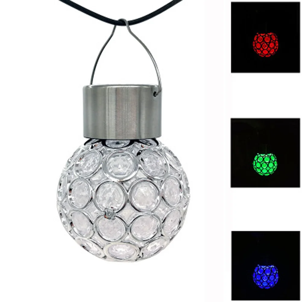 

Solar Hanging Waterproof Outdoor Garden LED Round Ball Lights Portable Rotatable for Camping Party Wedding Decoration