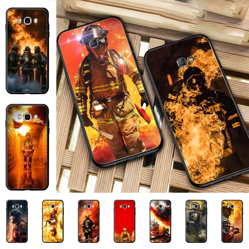 Firefighter Heroes Fireman Phone Case For Samsung J 7 Plus 7core J7 Neo J6 Plus Prime J6 J4 J5 Mobile Cover