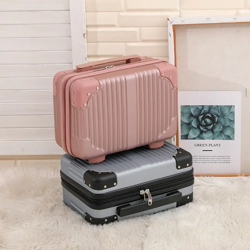 Hot Sales 14 inch Travel Suitcase Hand Mini Makeup Case Luggage Travel Cosmetic Box For Women