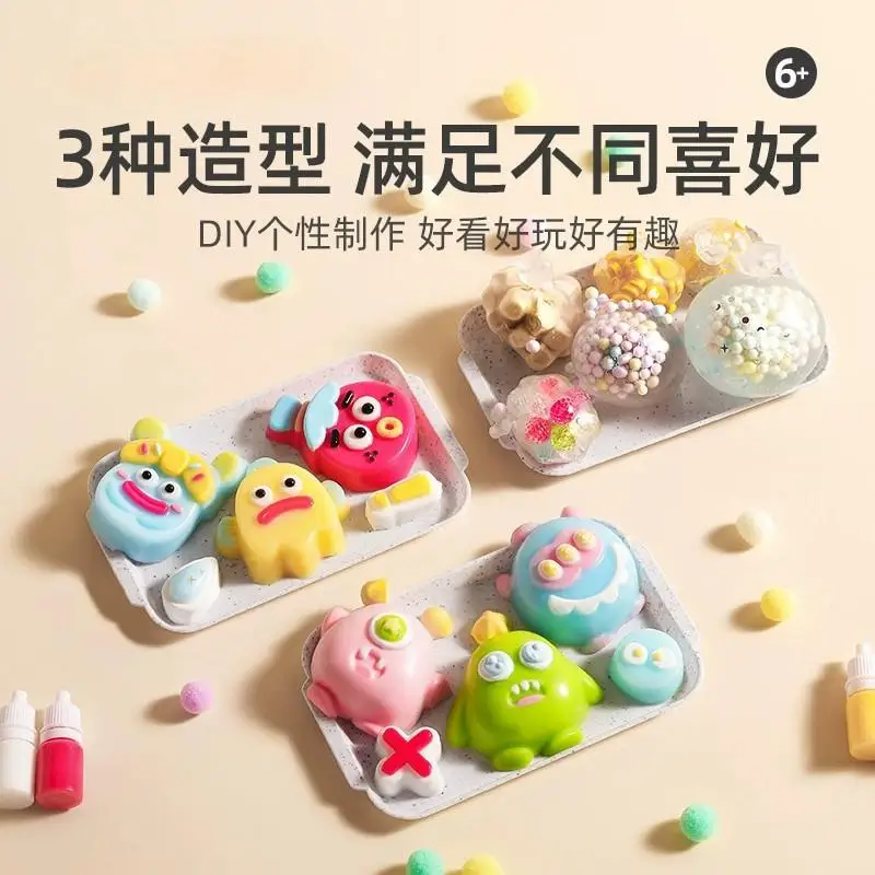 

Taba Squishy Kit Make Your Own Super Soft DIY Squishies With 1:1 AB Liquid Silicone Stress Relief Gift DIY Craft for Enthusiasts