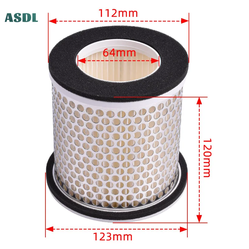 Motorcycle Air Filter For YAMAHA XJ600 XJ900 Diversion 92-03 FZ700 FZ750  FZR750 FZR1000 Genesis TDM850 BT1100 Bulldog 4603