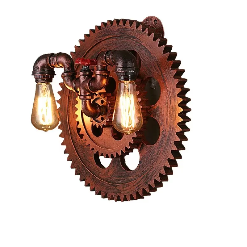 

Ретро промышленный винтажный светильник, дизайн, деревянный настенный светильник, светильник в стиле лофт, коридор, ресторан, гостиная, спальня, клуб, кафе, светильник