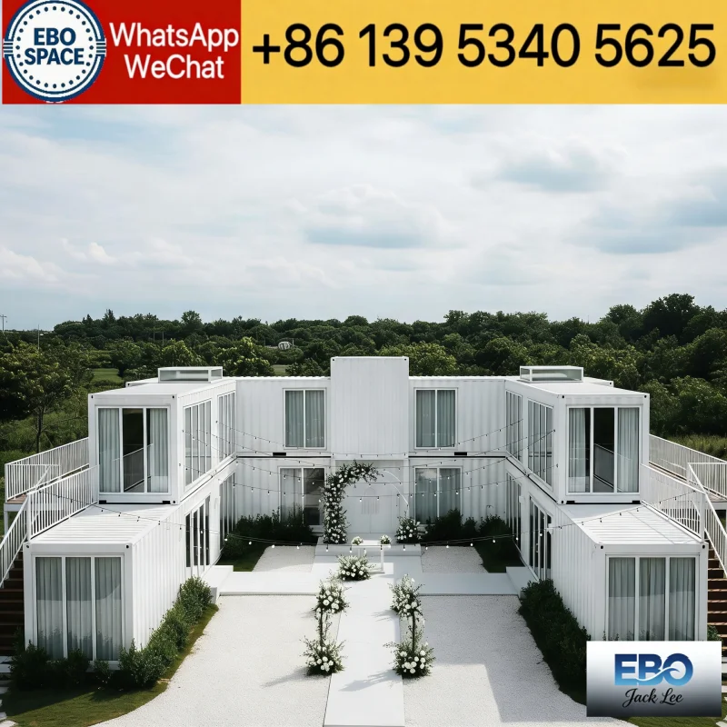 Heavy Duty Modular Expandable Container House Steel Structure Suitable for Industrial Applications