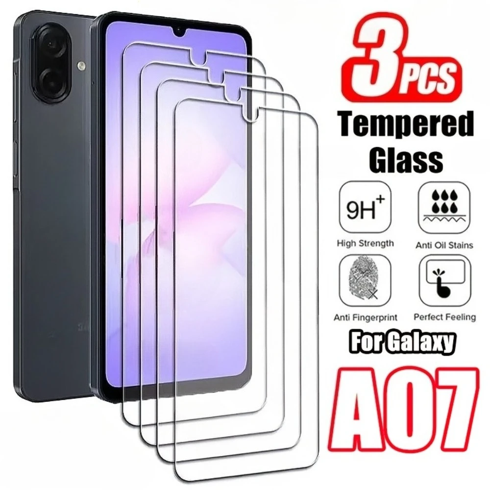 

3 шт. ультра прозрачная защитная пленка для экрана для Samsung Galaxy A07 A15 A16 A17 A25 A33 A35 A36 A53 A55 A56 A73 закаленное стекло с защитой от царапин