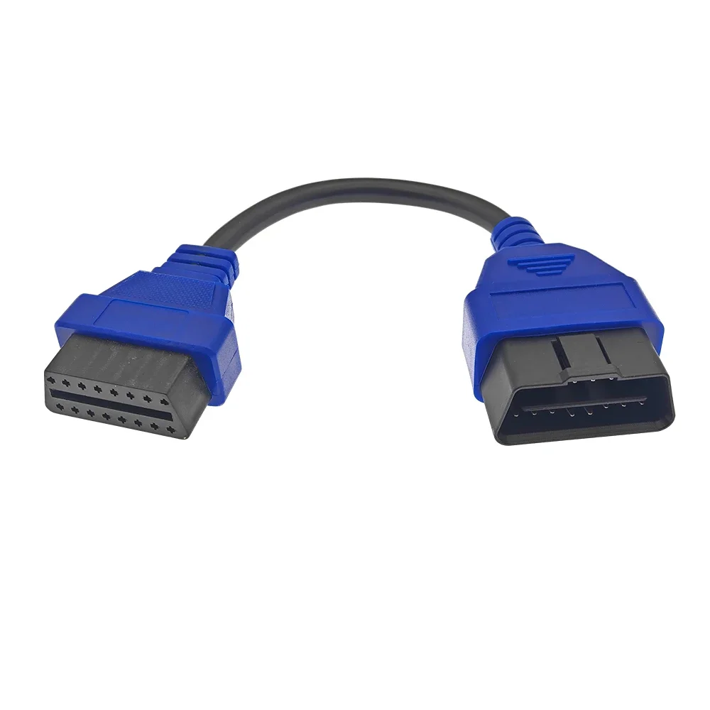 AUTOOL-Cable de extensión OBD2 de 16 pines para ELM327, herramienta de reparación de automóviles, 24cm, envío gratis