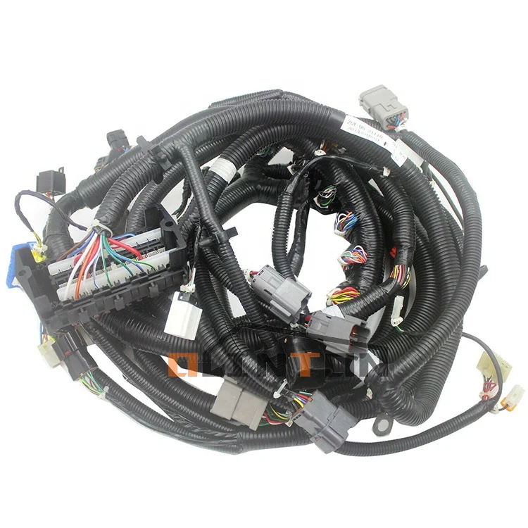 

Excavator Operator Cab Wiring Harness For PC200-7 PC220-7 Wire Harness 20Y-06-31110 20Y-06-71512