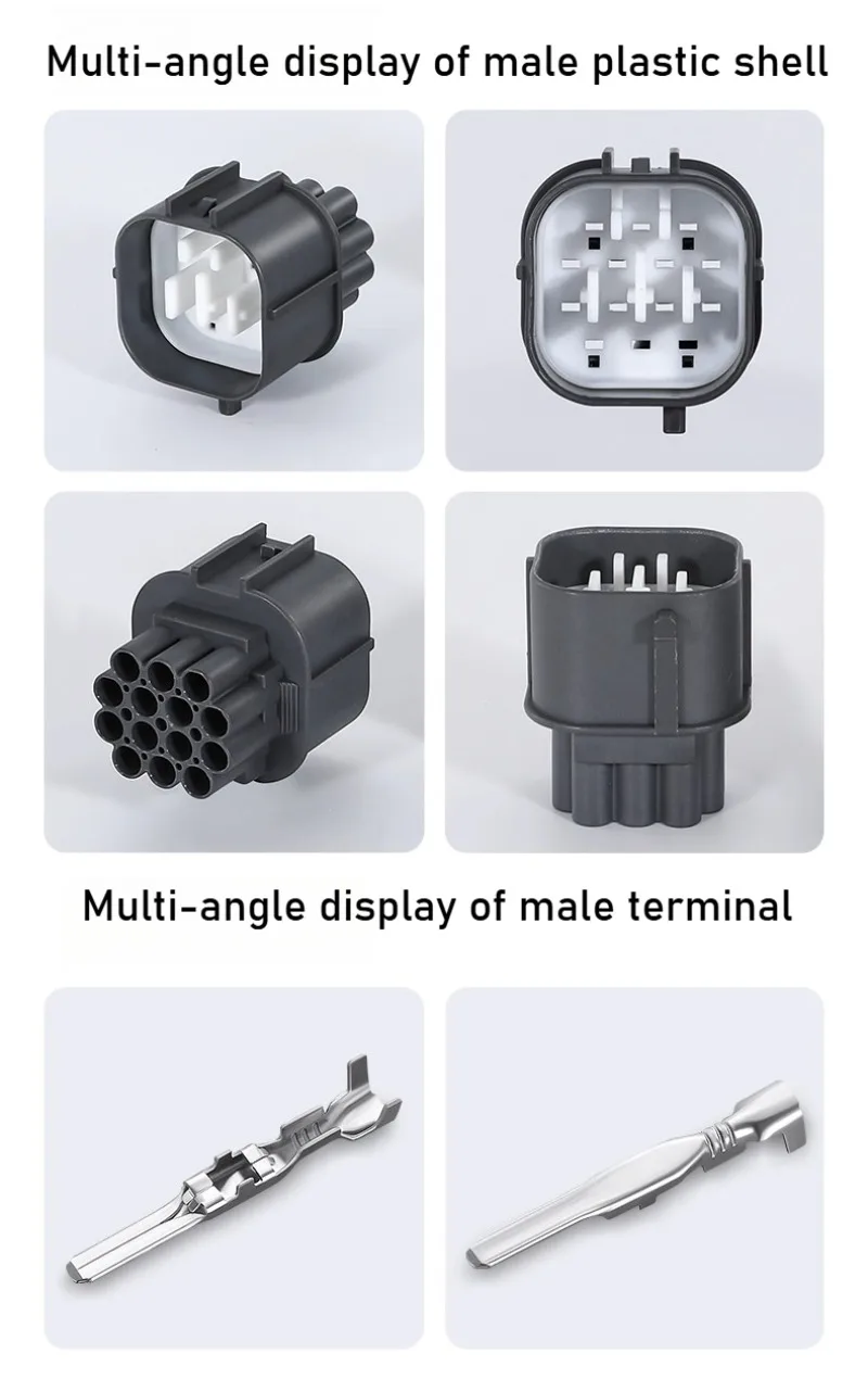 DJ7148-2-11/21 자동차 방수 커넥터, 암수 쌍 플러그 하네스 6181-0077/6189-0136