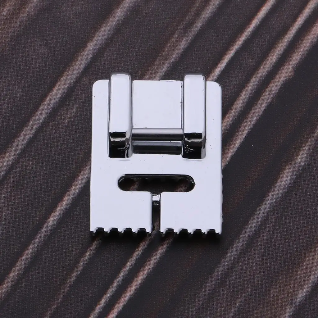 Replacement Presser Foot Metal Groove Pintuck Sewing Tool for Household and Industrial Machines