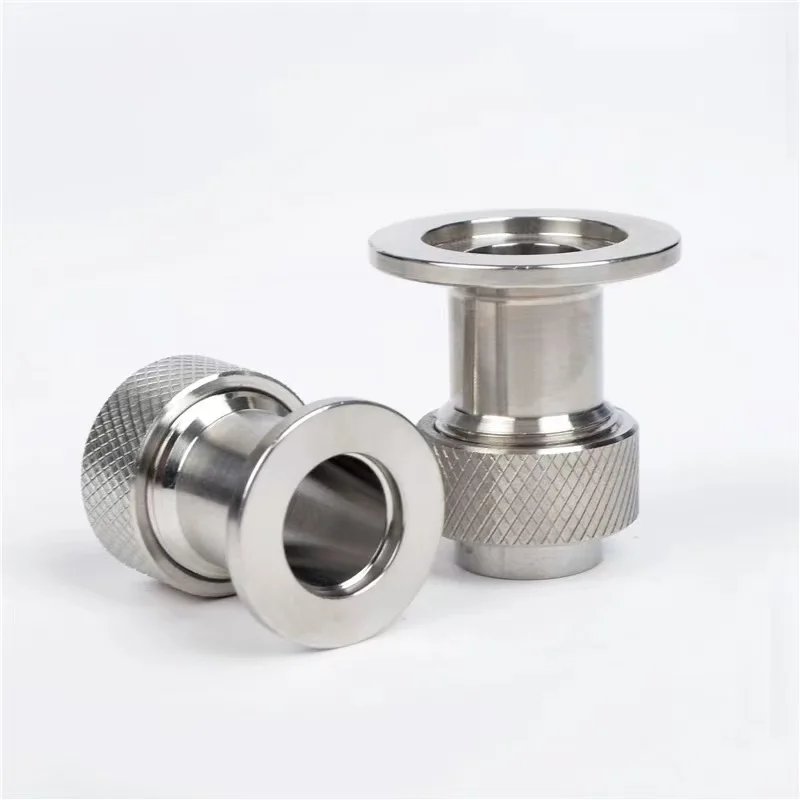 

KF16 KF25 KF40 Воздушный клапан Вакуумный KF-зажим Санитарный быстроразъемный клапан из нержавеющей стали 304, клапан инфляции Вакуумные фитинги