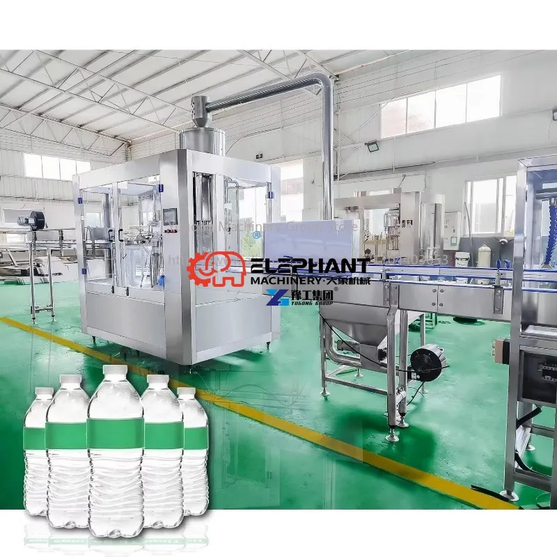Full Automatic China Bottle Water Machine Production Line Automatic Mineral Water Bottle Making Factory
