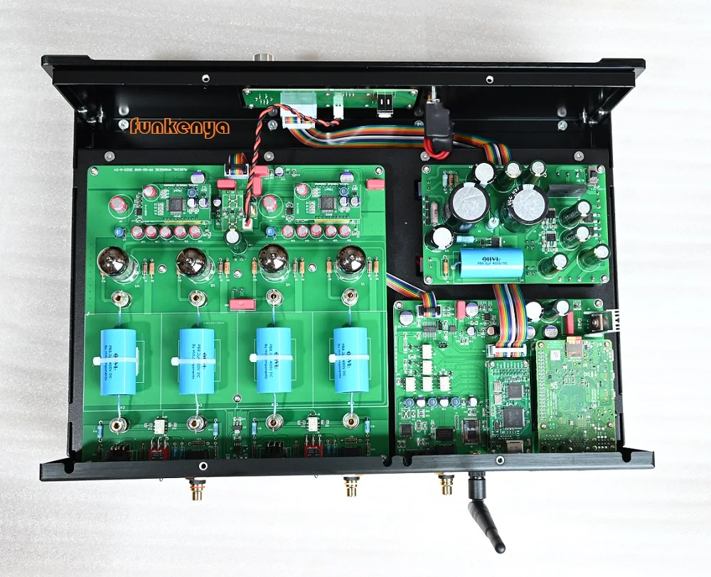 New Musical Paradise ES9068 ES9039 Hi-Res 6H1n Tube DAC Decoder USB Digital Player Remote Control