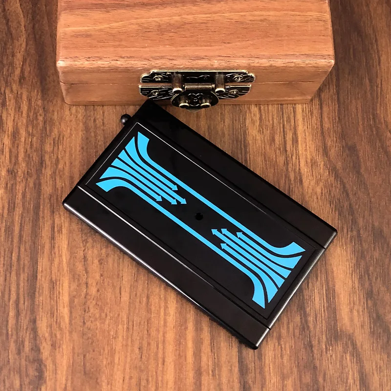 Coin Tunnel Magic Prop Coin Penetrate Through Sword Close-Up Magic Tricks Gimmick Examable Instant Reset Easy to Do
