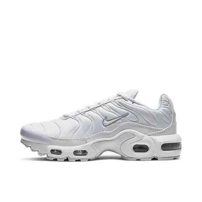 Nike Air VaporMax Plus TN Women's low-top Running Shoes Air Cushion Cushioning Women's Outdoor Comfortable Daily Silver pink