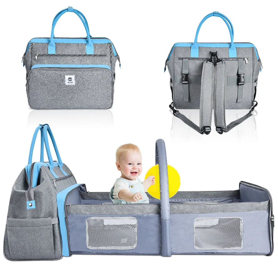 Baby Diaper Bag Nappy Stroller Bags For Baby Maternity Bag Backpacks Crib Newborn Mommy Bag Changing Table Baby Bags For Mom