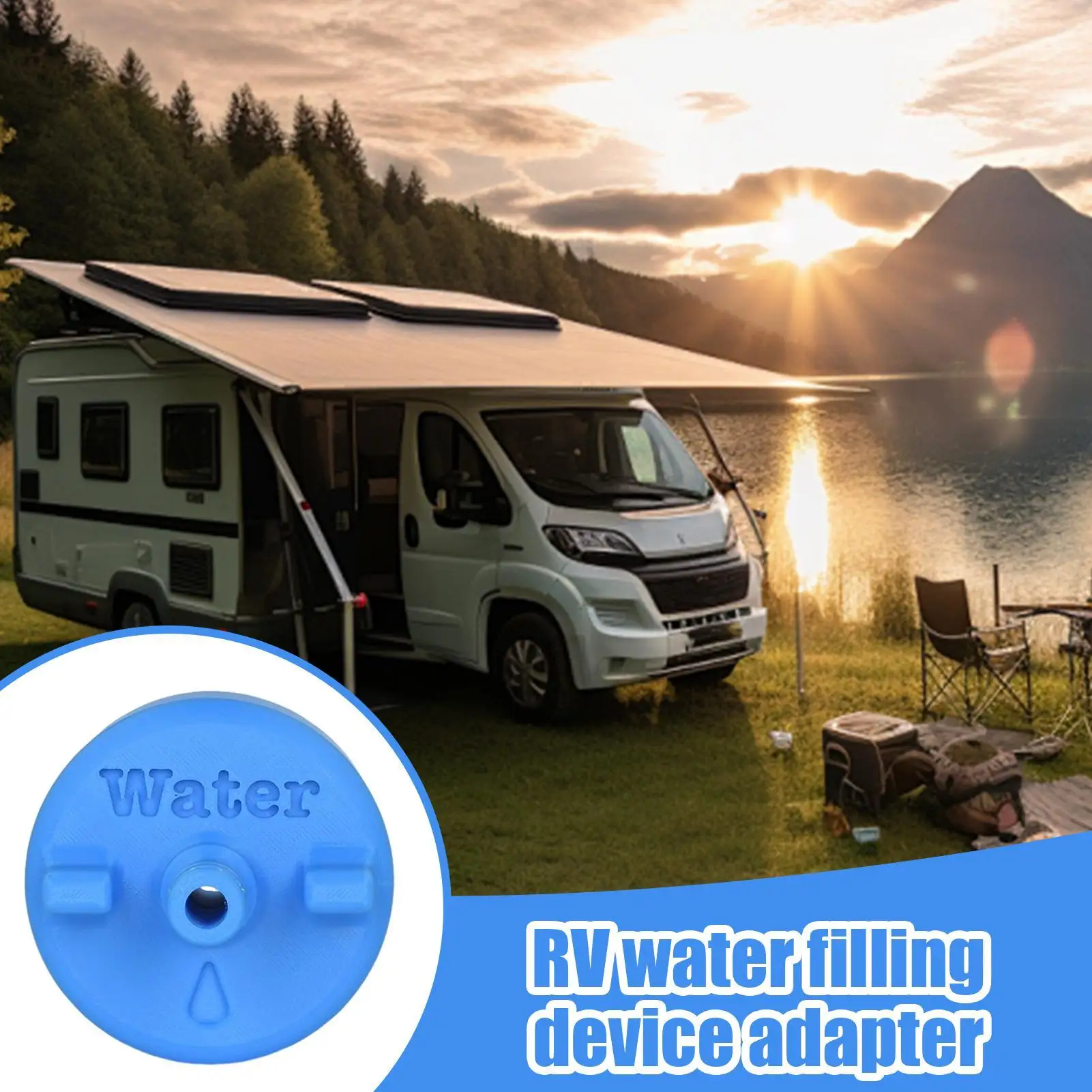 

Сменный впускной отверстие для автофургона, замена пресноводного наполнения прицепа, герметичный заливной люк для прицепа для автодома, каравана