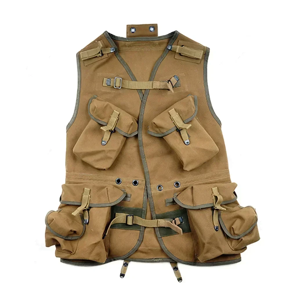 

D-DAY Normandy Login American Soldier Cruise Vest Copy World War II Men's Cruise Vest Tactical Equipment Vest