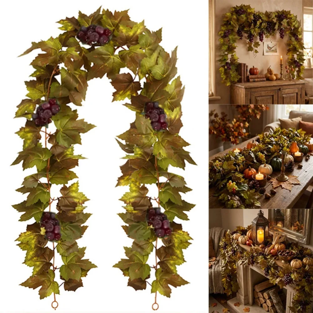 

New Artificial Grapevine Decorations Suitable for Home, Wedding, and Garden Decorations; UV Resistant.