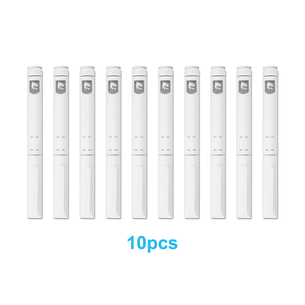 10 stuks Wegwerp Pen Injector met 3ml Cartridges Set Draagbare Insuline Injectiepennen Peptide Pen Dosiscontrole Injectiepennen