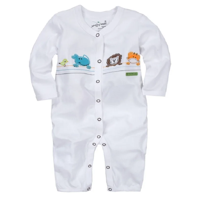 

Baby One-Piece Romper Footies bodysuit newborn sleepwear girl jumpsuit boy pajamas overalls cotton animal clothes