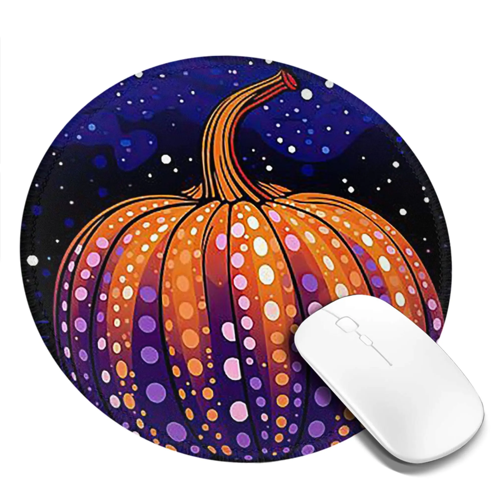Yayoi Kusama Polka Pumpkin Mouse Pad Computer Keyboard Mouse Mat Gamer PC Laptop Desk Mat Office Accessories Table Mats