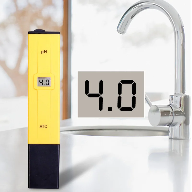 Ручка для проверки качества воды, точность 0,1, измеритель кислотности, автоматическая температурная компенсация, ручка для тестирования воды, портативный pH-метр, тестер PH