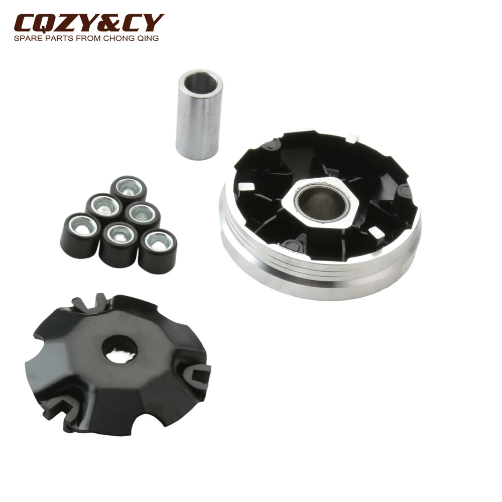 Scooter Racing Variator Kit 6.6g Roller Set Weight For Peugeot Django 50 V-Clic 50cc 4-stroke