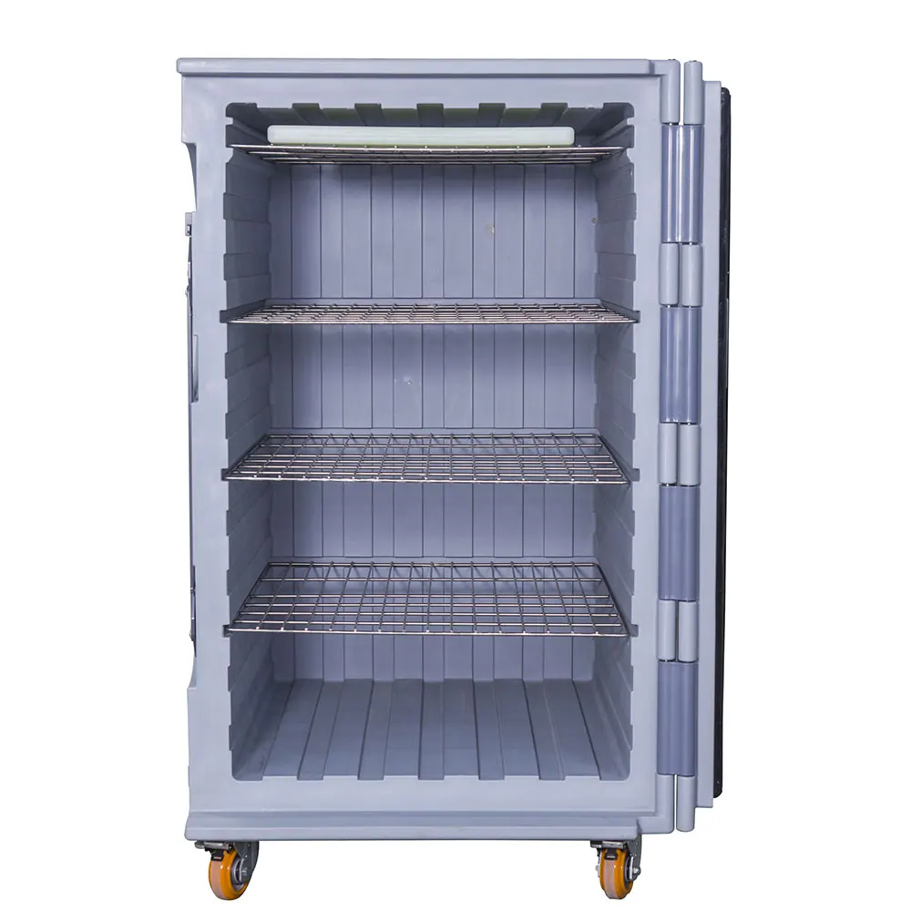 Efficient 1100L Reusable Insulated Cooler Box Washable Thermal Cans for Foodstuff Deliveries Essential for Fresh Foods