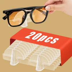 10/16/20/30/40pcs Fashionable Convenient Eyeglasses Storage Holder, Wall Mounted Glasses Storage Tool, Glasses Display Rack
