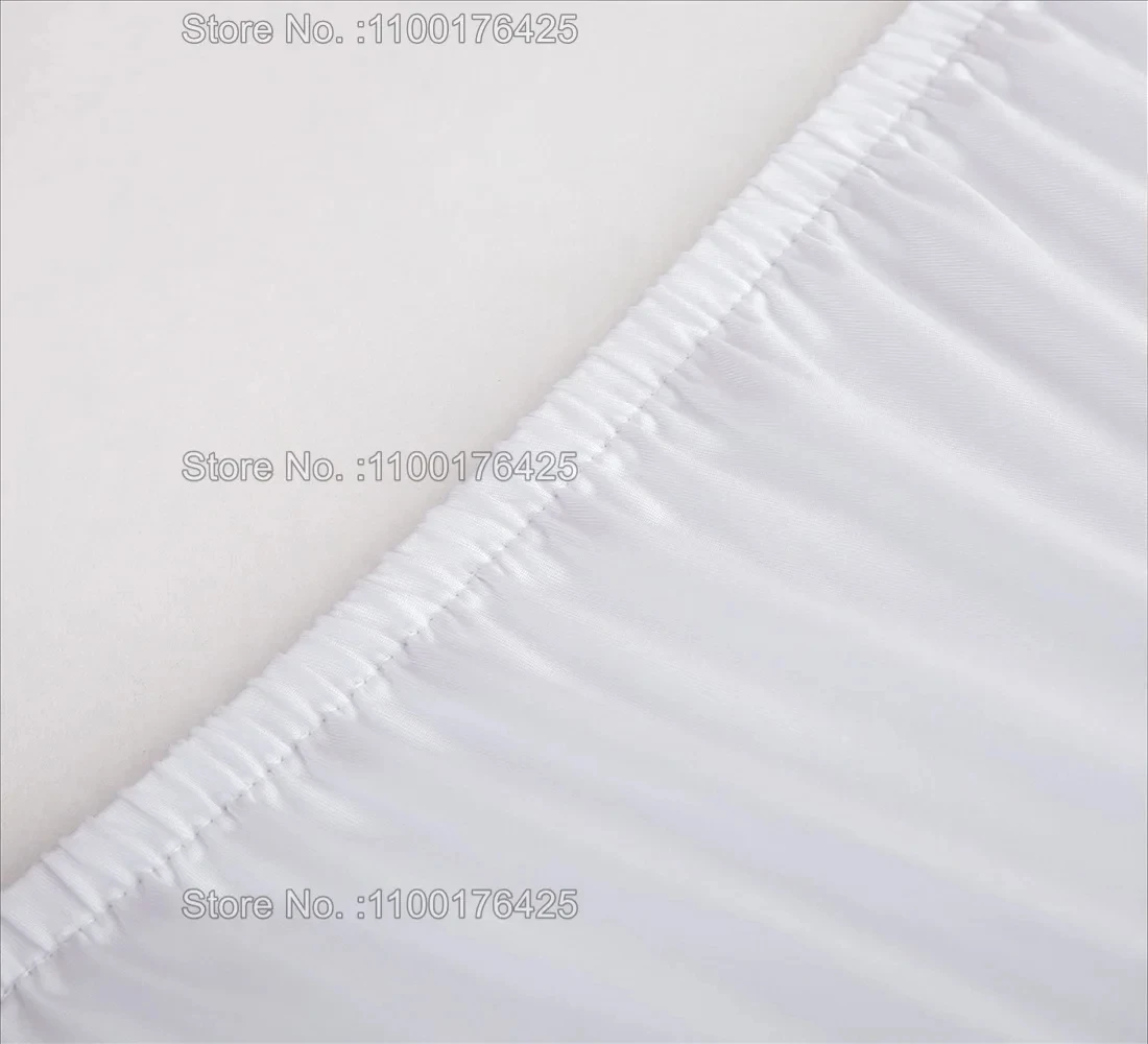 Marble Texture Fitted Round Tablecloth Waterproof Table Covers Elastic Edged White Marble Pattern Table Clothes for Dining Table