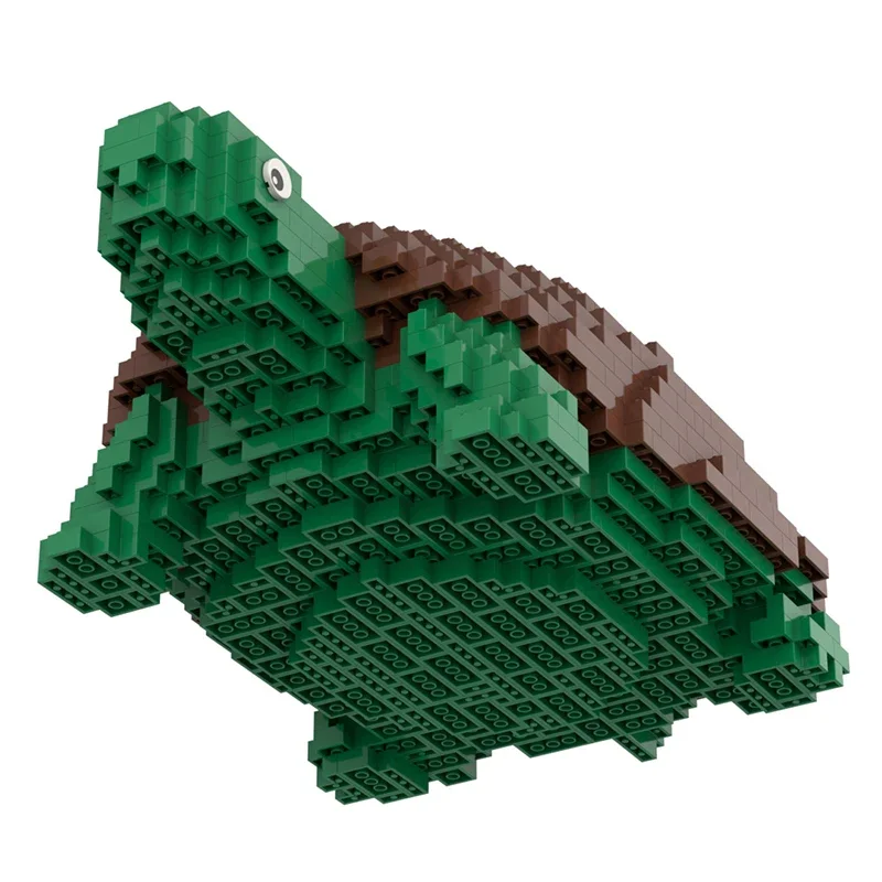 Moc Bouwstenen Grote Schildpad Technologie Modulaire Bakstenen Model Geschenken Kerst Speelgoed DIY Sets Montage
