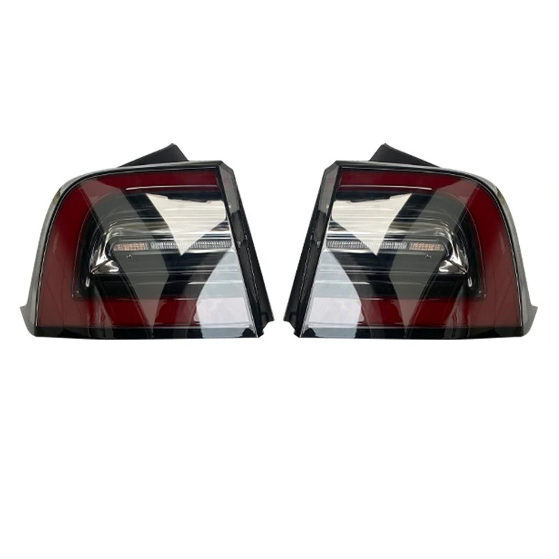 For Tesla Model 3 2017-2020 1077398-00-F 1077399-00-G LED Tail Lamp Taillight Rear Stop Fog Lamp Turn Signal Lamp Parking Light