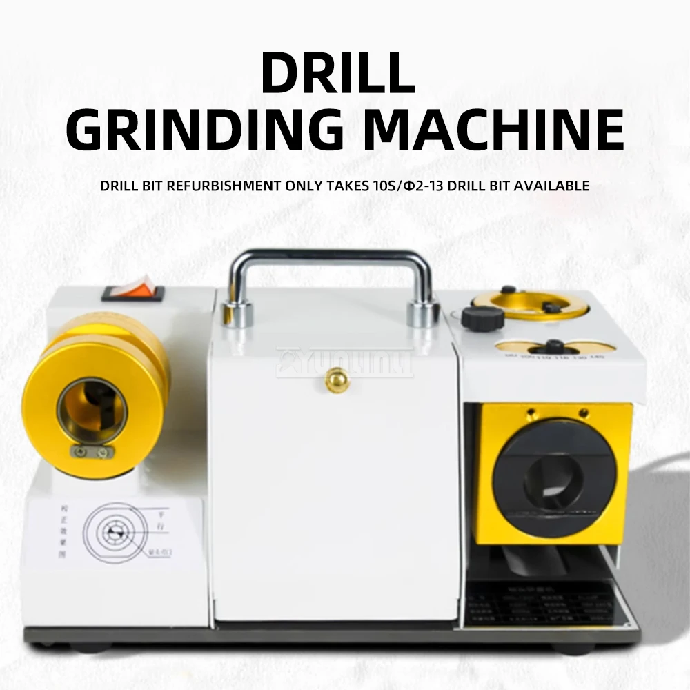 Twist Drill Grinder: User-Friendly, Versatile, Fully Automatic, Portable Tool for Sharpening Drill Bits