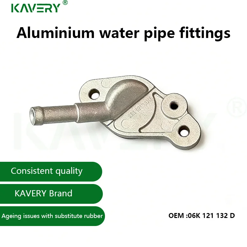 Für 1 Stück Aluminium-Thermostatgehäuse Kühlmittelflansch 06K121132 06K121132F 06K121132D 06K121132C Für Audi A4 A5 Q5 VW Golf Jetta