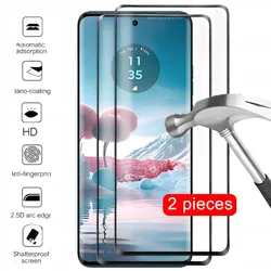 2 Pcs Edge40Neo Curved Glass For Motorola Edge 40 Neo 50 Fusion 5G Tempered Glass Screen Protector Edge40 2023 Edge50 Ultra Pro